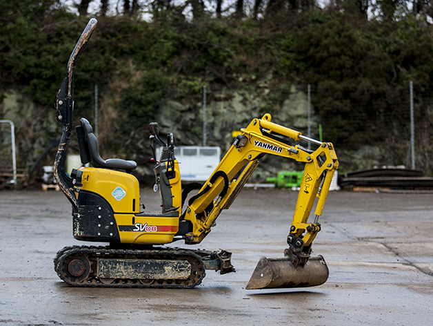 mini digger hire in chester